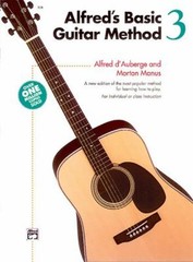 Alfred’s Basic Guitar Method, Bk 3 Paperback Morton, d’Auberge, A