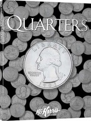 H.E. Harris® Coin Folder – U.S. – Hardcover, by Whitman Publishing – Very Good