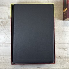 NIV Life Application Study Bible 3rd Edition Genuine Leather Indexed Red Letter