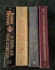 Lot Of 4 John Irving Novels Nice Trade Paperbacks Widow Avenue Bears Twisted