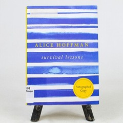 Signed Survival Lessons Alice Hoffman Inspirational Memoir 1st/2nd Ed