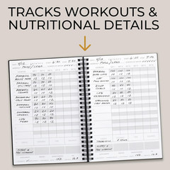 Ultimate Workout Journal – Complete Fitness Training Planner for Men and Women –