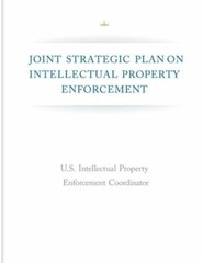 Joint Strategic Plan On Intellectual Property Enforcement
