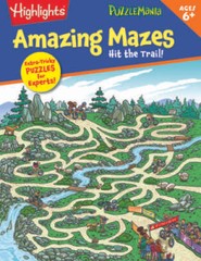 Hit the Trail: Puzzles for Experts (Puzzlemania#174; Amazing Mazes) – GOOD