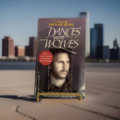 Dances with Wolves by Michael Blake 1990 Vintage Paperback Movie Tie In