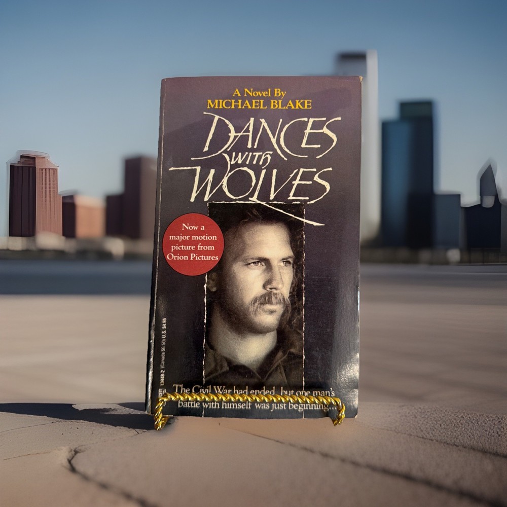 Dances with Wolves by Michael Blake 1990 Vintage Paperback Movie Tie In