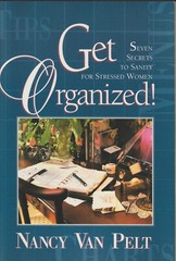 Get Organized – Paperback By Van Pelt, Nancy – GOOD