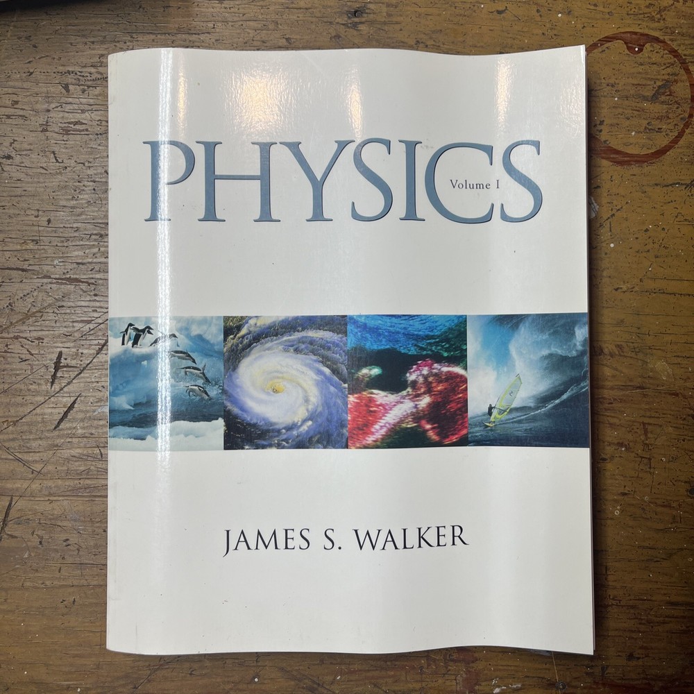 Physics Vol I James S. Walker Pearson Education Text Book