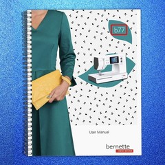 BERNINA Bernette B77 Sewing Machine Instruction Manual – WIRE FIXED – JACKET