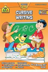 School Zone – Cursive Writing Workbook – 64 – 1589473981, School Zone, paperback