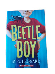 Beetle Boy by M. G. Leonard paperback scholastic