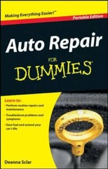 Auto Repair for Dummies: Portable Edition – Paperback By Sclar, Deanna – GOOD