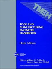 Tool and Manufacturing Engineers Handbook (Desk Edition) (v 1-5) – GOOD