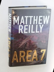 Signed First Edition Matthew Reilly – Area 7 Pan MacMillan hardcover