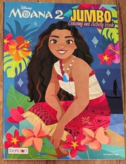 Disney Moana 2 Ocean Sisters Jumbo Coloring & Activity Book