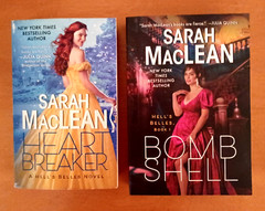 2 Hell’s Belles novels-Sarah MacLean-Bomb Shell & Heart Breaker-free shipping