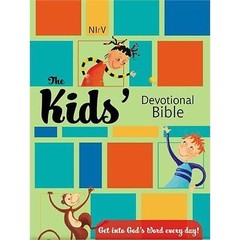 NIrV, The Kids Devotional Bible, Paperback, Zondervan, New Book