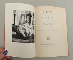 FLUSH: A biography ~ Virginia Woolf ~ Vintage 1933 HC 1st Edition Later Print