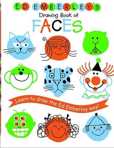 Ed Emberley’s Drawing Book of Faces (REPACKAGED) (Ed Emberley Dr – VERY GOOD