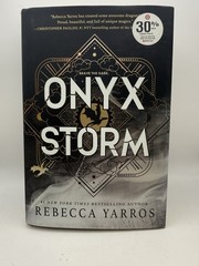 Onyx Storm (Standard Edition) by Rebecca Yarros (2025, Hardcover)