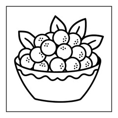 Cooking Fun Coloring Book for Kids Ages 4-8 • Spiral-bound, lays flat.
