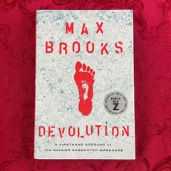 DEVOLUTION (Hardbound) Del Rey, Max Brooks, Dust Jacket
