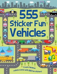 555 Sticker Fun – Vehicles