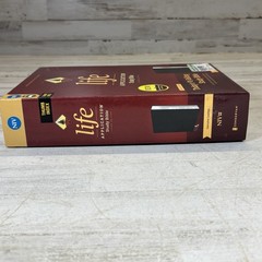 NIV Life Application Study Bible 3rd Edition Genuine Leather Indexed Red Letter