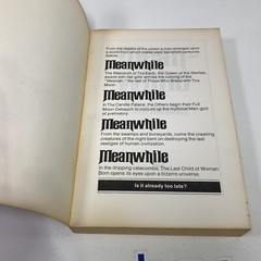 MEANWHILE (Max Handley, 1979) HTF 1st Edition WARNER BOOKS Cult Classic Comics