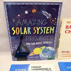 Space Chemistry Solar Educational Childrens Books Homeschool Science Journal VTG