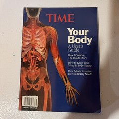 Your Body A Users Guide by Time 2008 Softcover Book Full Color Photos