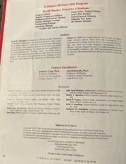 Physics Principles and Problems by Zitzewitz, Neff & Davids. Glencoe Hardcover
