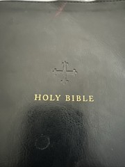 NRSV Large Print Imitation Leather by Catholic Bible Press Edition Black