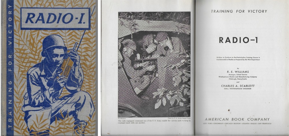 Radio-1, Training for Victory by R. E. Williams & Charles A. Scarlott WW II