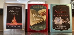 Richard Paul Evans 9 HCDJ Book Lot Christian Noel, Mistletoe, Grace. EUC