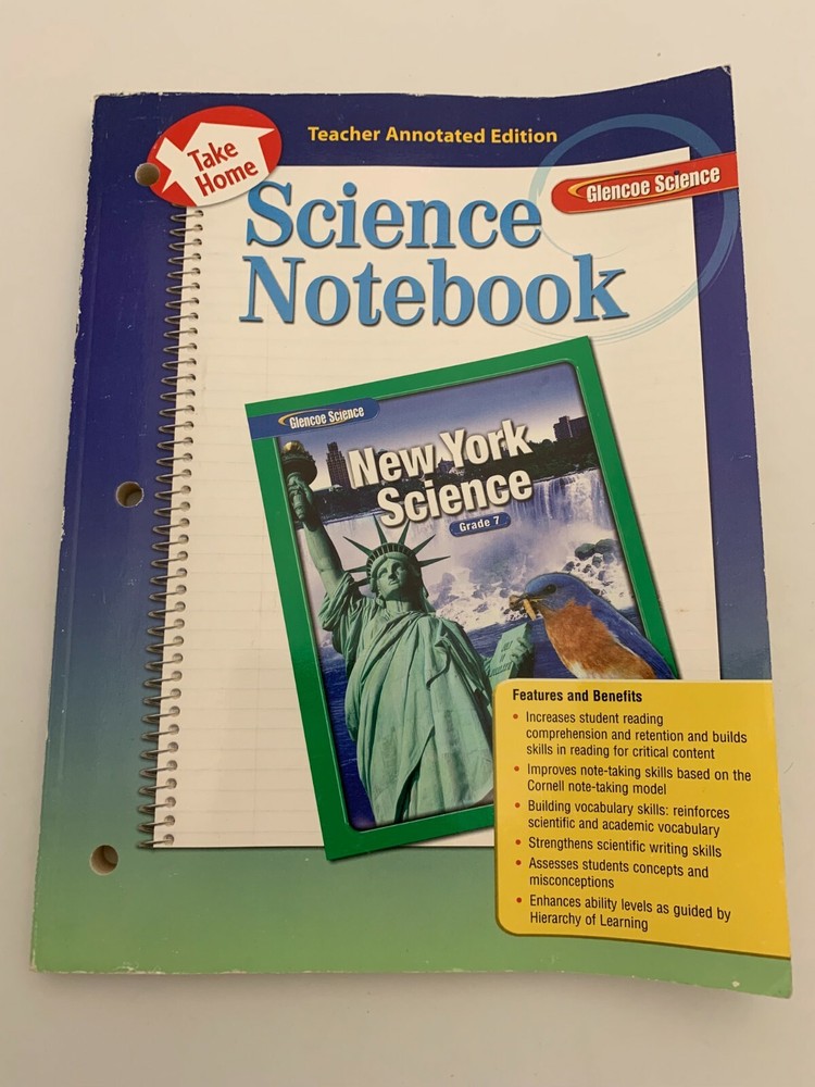 Glencoe New York Science Notebook