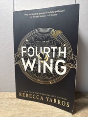 Fourth Wing Special Limited 1st Edition Paperback- Sprayed Edge