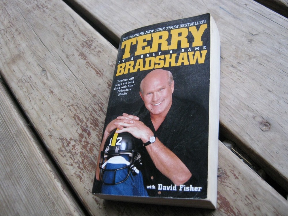 2001 Used Terry Bradshaw It’s a Only Game David Fisher softcover book 356 pages