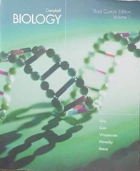 Biology, Third Custom Edition, Volume 1 – Paperback By Campbell – GOOD