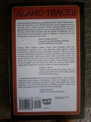 Alamo Traces: New Evidence and – Paperback, by Lindley Thomas Ricks – Acceptable