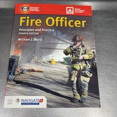 Fire Officer: Principles and Practice Paperback Book; 4th Edition – IAFC M. Ward