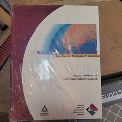PROJECT SUPERVISION : ANNOTATED INSTRUCTOR’S GUIDE By Nccer NEW