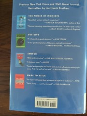 Upstream : The Quest to Solve Problems Before They Happen by Dan Heath (2020,…