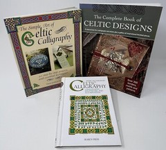 Three Celtic Calligraphy & Design Books – Search Press & CICO Books