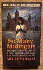 So Many Midnights | First Edition | 1966 | Alix de Marquand | Gothic Novel | SC