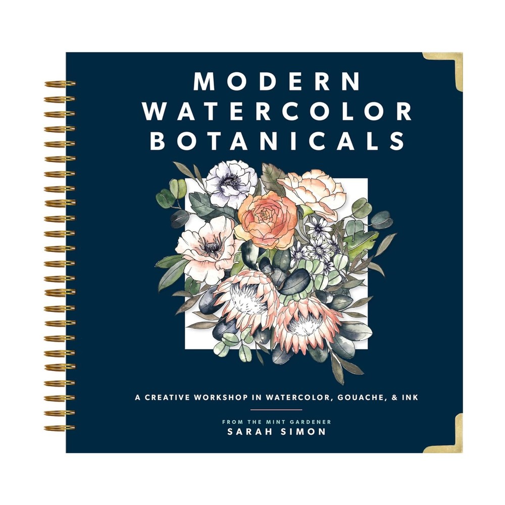 Blue Star Reference Books Modern Watercolor Botanicals EX/NM