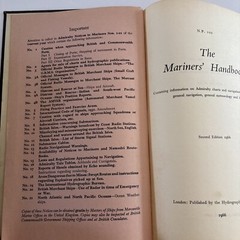Various Contributors THE MARINERS’ HANDBOOK 1966 Hardback Book
