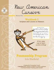 New American Cursive III – Ring-bound, by Iris Hatfield; Memoria – Acceptable n