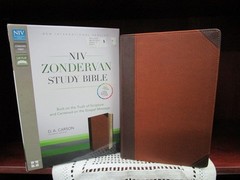 NIV 2011 Study Bible -Chocolate/Caramel – r$79.99- SALE!! SLIGHTLY IMPERFECT