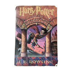 Harry Potter Sorcerers Stone First American Edition 1998 Hardcover DJ